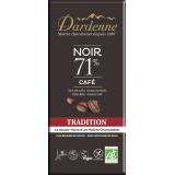 CHOCOLAT NOIR AU CAFE 71