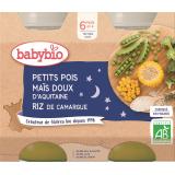 BONNE NUIT PETITS POIS MAIS RIZ  2 PETIT