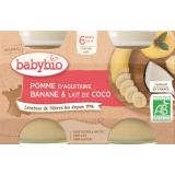 POTS POMME BANANE LAIT COCO
