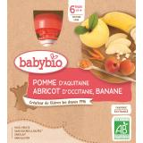 GOURDE POMME ABRICOT BANANE