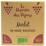 VIN UE CUBI ROUGE MERLOT 3L